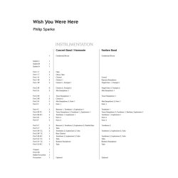 Wish You Were Here : Solo for Flute, Clarinet, Trumpet or Alto Saxophone